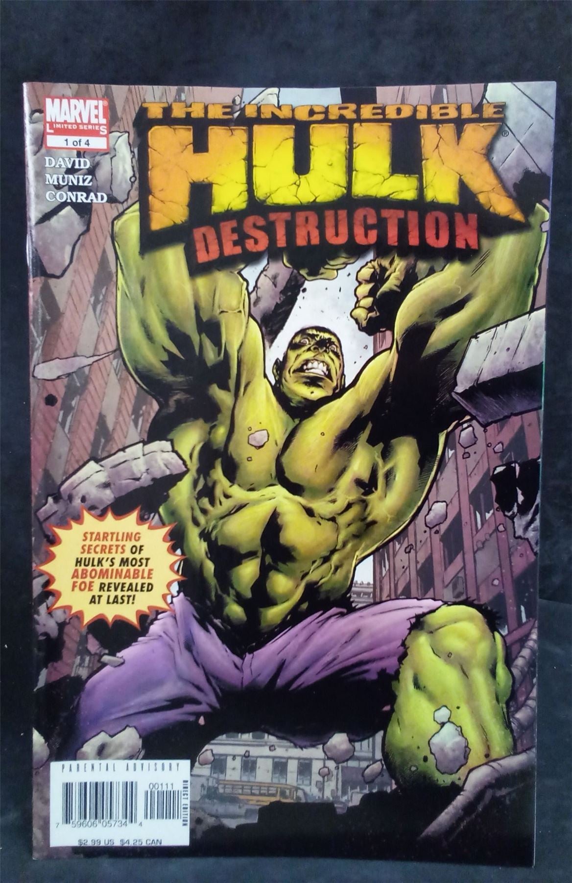 Hulk: Destruction #1 2005 Marvel Comic Book