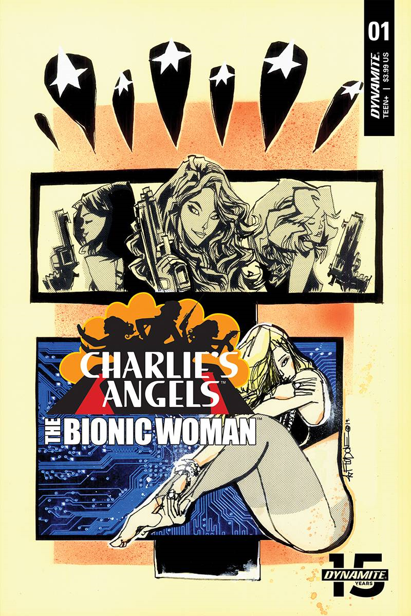 Charlies Angels Vs Bionic Woman #1 (Cvr B Mahfood) Dynamite Comic Book