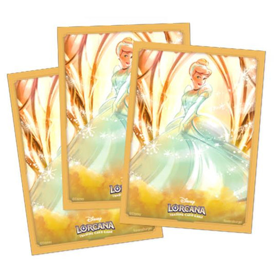 Disney Lorcana Archazia's Island Card Sleeves 65ct Cinderella By Ravensburger