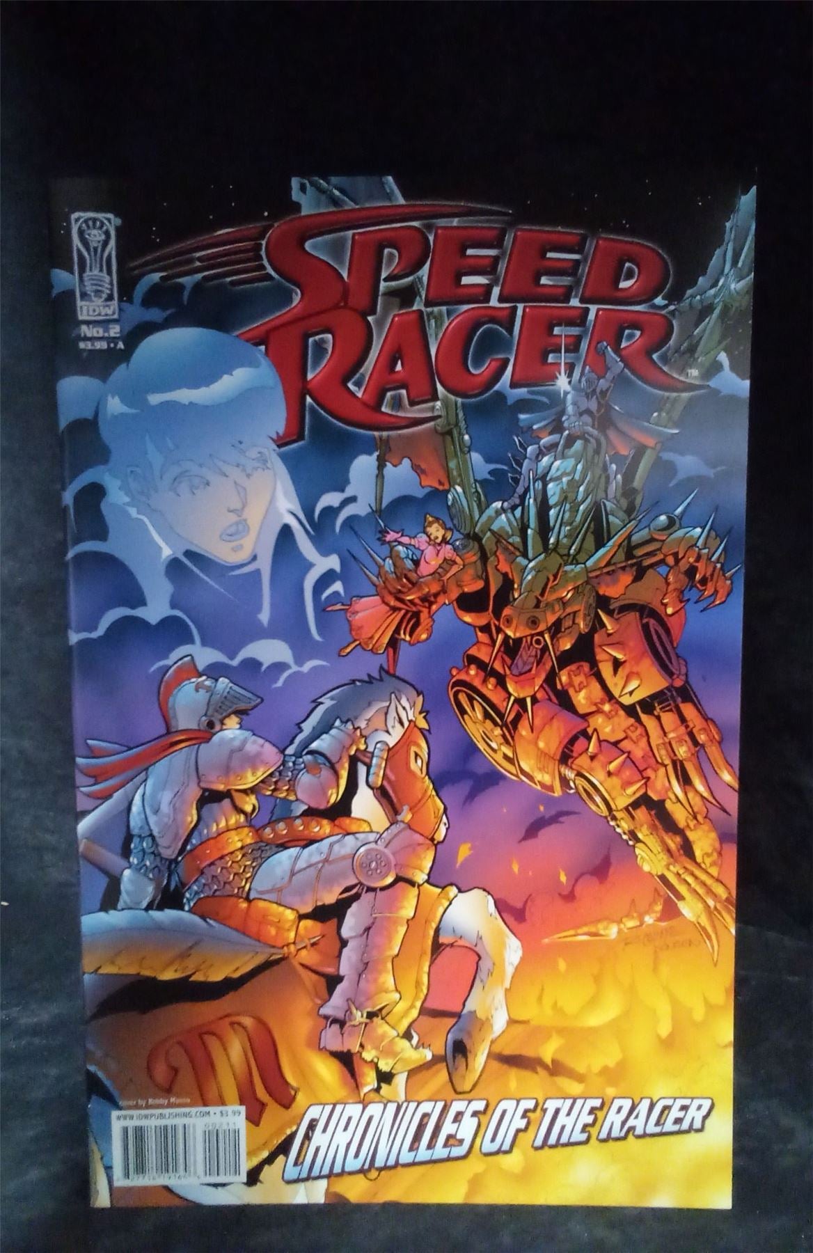 Speed Racer: Chronicles of the Racer #2 Cover A 2008 IDW Comic Book