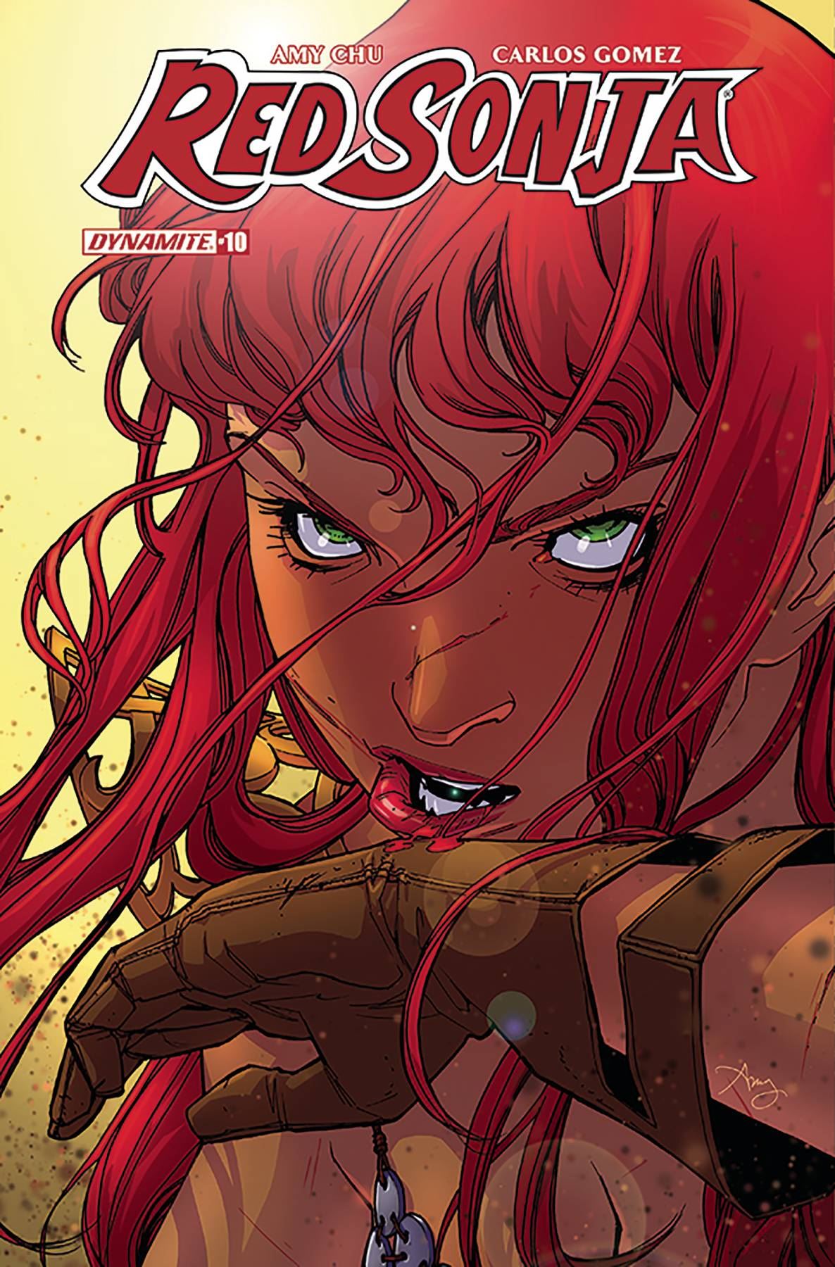 Red Sonja #10 Cvr A Reeder (Cvr A Reeder) D. E. Comic Book