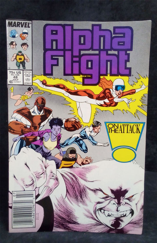 Alpha Flight #48 1987 Marvel Comics Comic Book