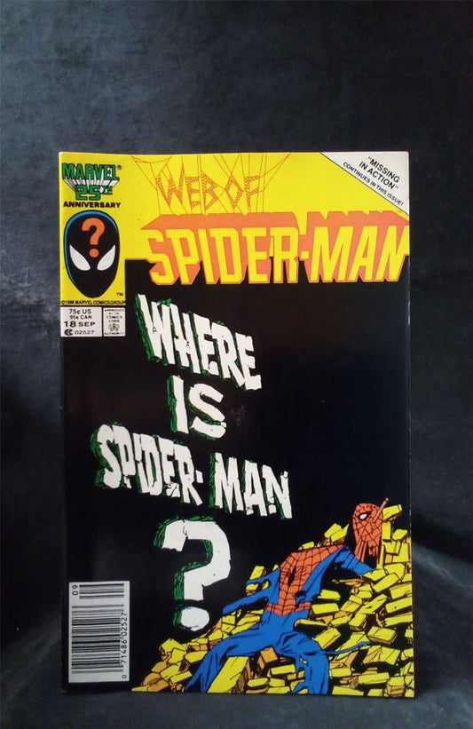 Web of Spider-Man #18 1986 Marvel Comics Comic Book