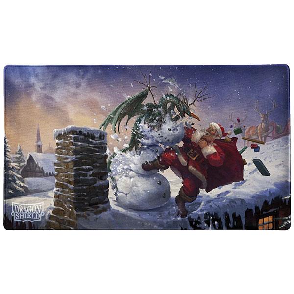 Dragon Shield: Playmat w/ Tube- 'Christmas 2025' Art, Limited Edition By Arcane Tinmen