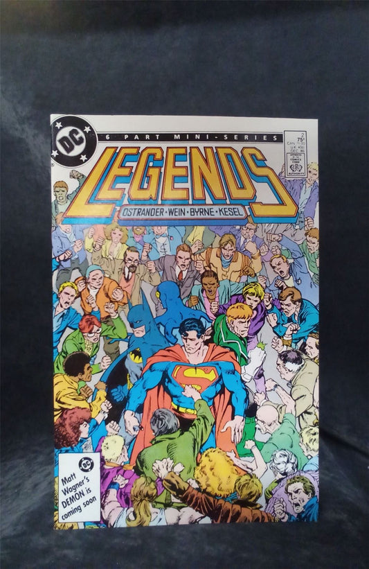 Legends #2 Newsstand Edition 1986 DC Comics Comic Book