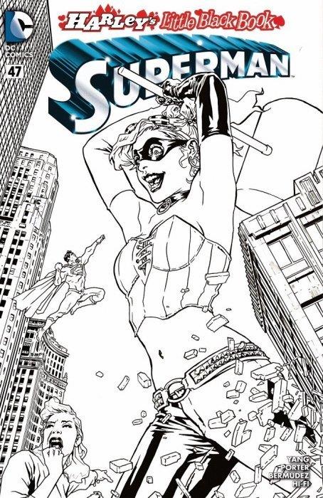 Superman #47 Cvr E B&W DC Comics Comic Book