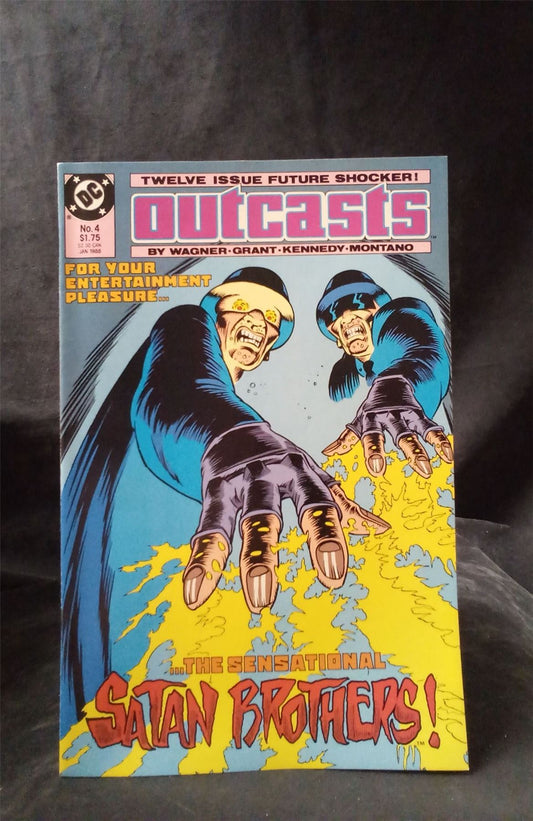 Outcasts #4 1988 DC Comics Comic Book