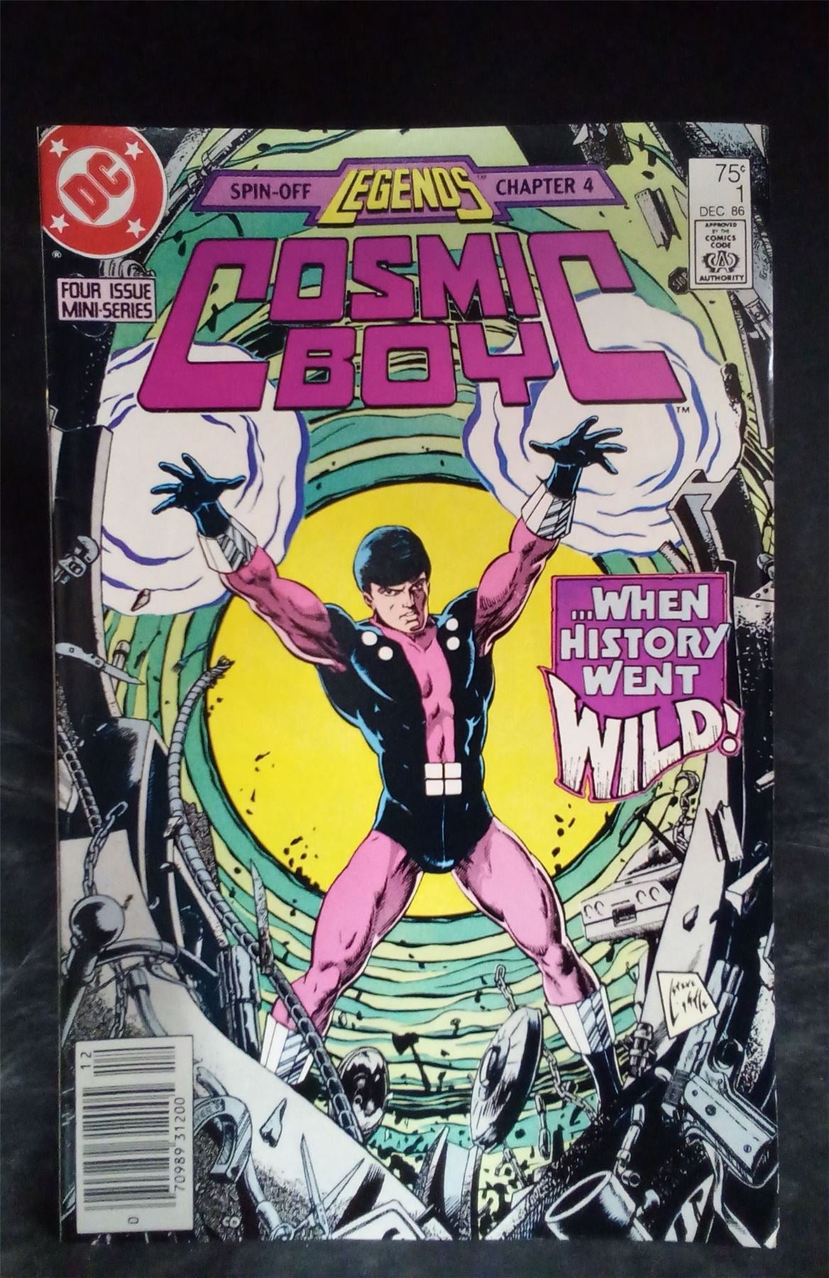 Cosmic Boy #1 1986 DC Comics Comic Book