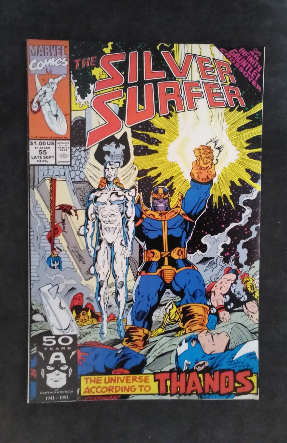 Silver Surfer #55 1991 marvel Comic Book