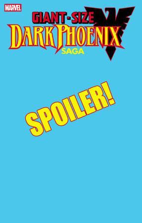 Giant-size Dark Phoenix Saga #1 Stephanie Hans Spoiler Var  Marvel Prh Comic Book 2025