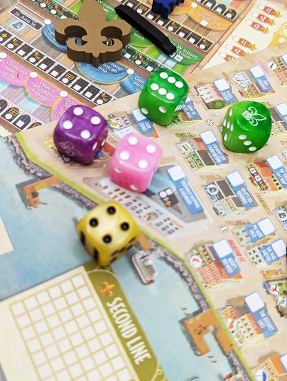 French Quarter - Loaded Roll and Write Dice Game by 25th Century Games