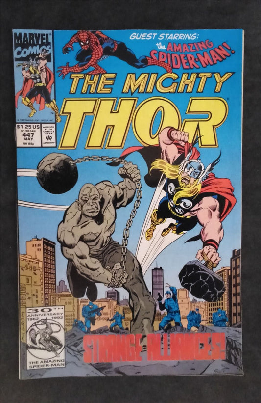 The Mighty Thor #447 1992 marvel Comic Book