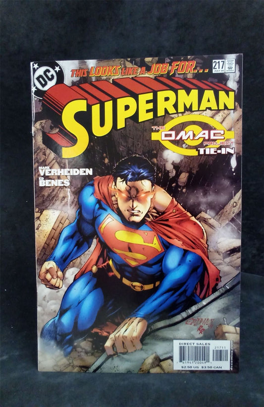 Superman #217 2005 DC Comics Comic Book
