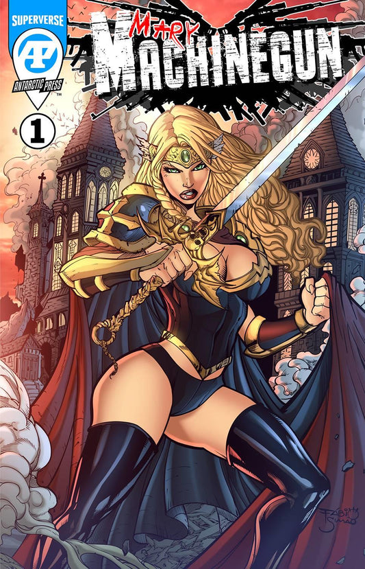 Mary Machinegun #1 (of 4) (c: 0-0-1) Antarctic Press Comic Book