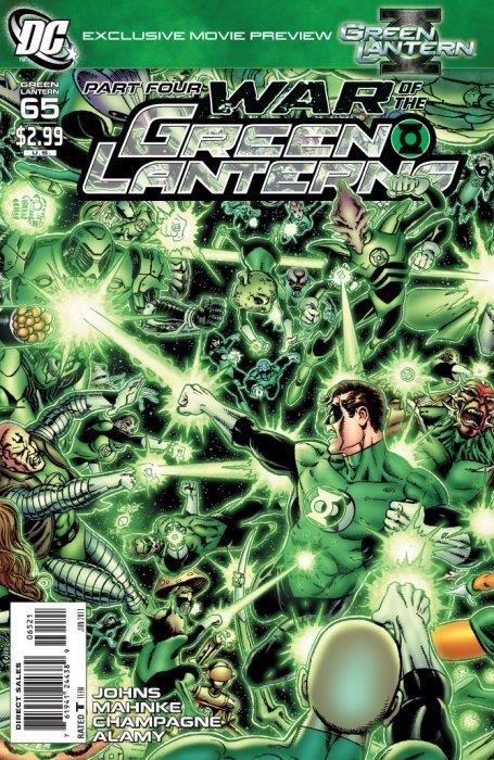 Green Lantern #65 George Perez Incentive Variant DC Comics Comic Book