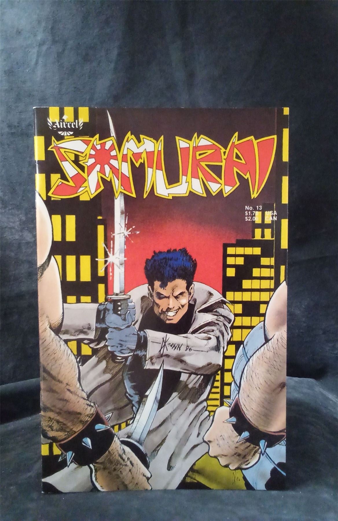 Samurai #13 1986 aircel-publishing Comic Book