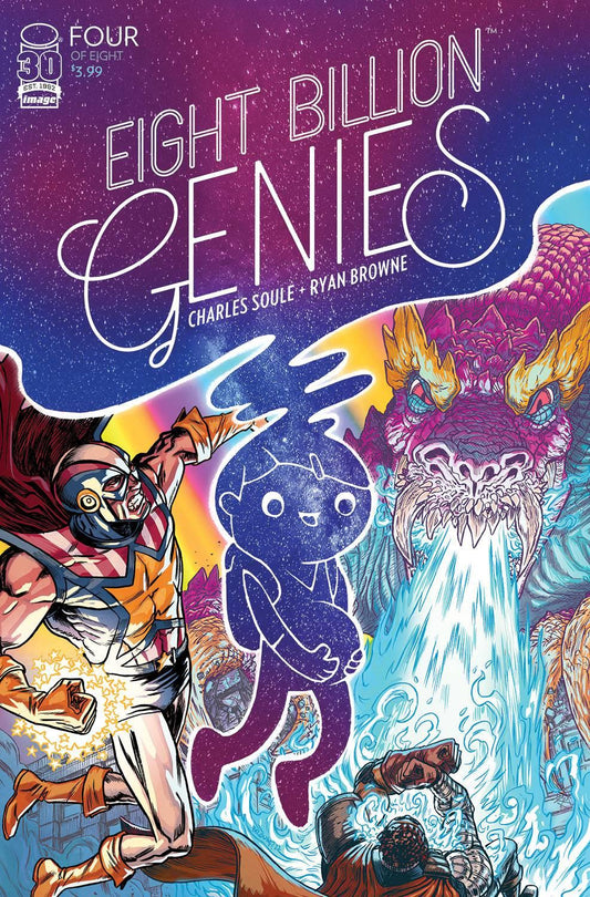 Eight Billion Genies #4 (of 8) Cvr A Browne (mr) Image Comics Comic Book