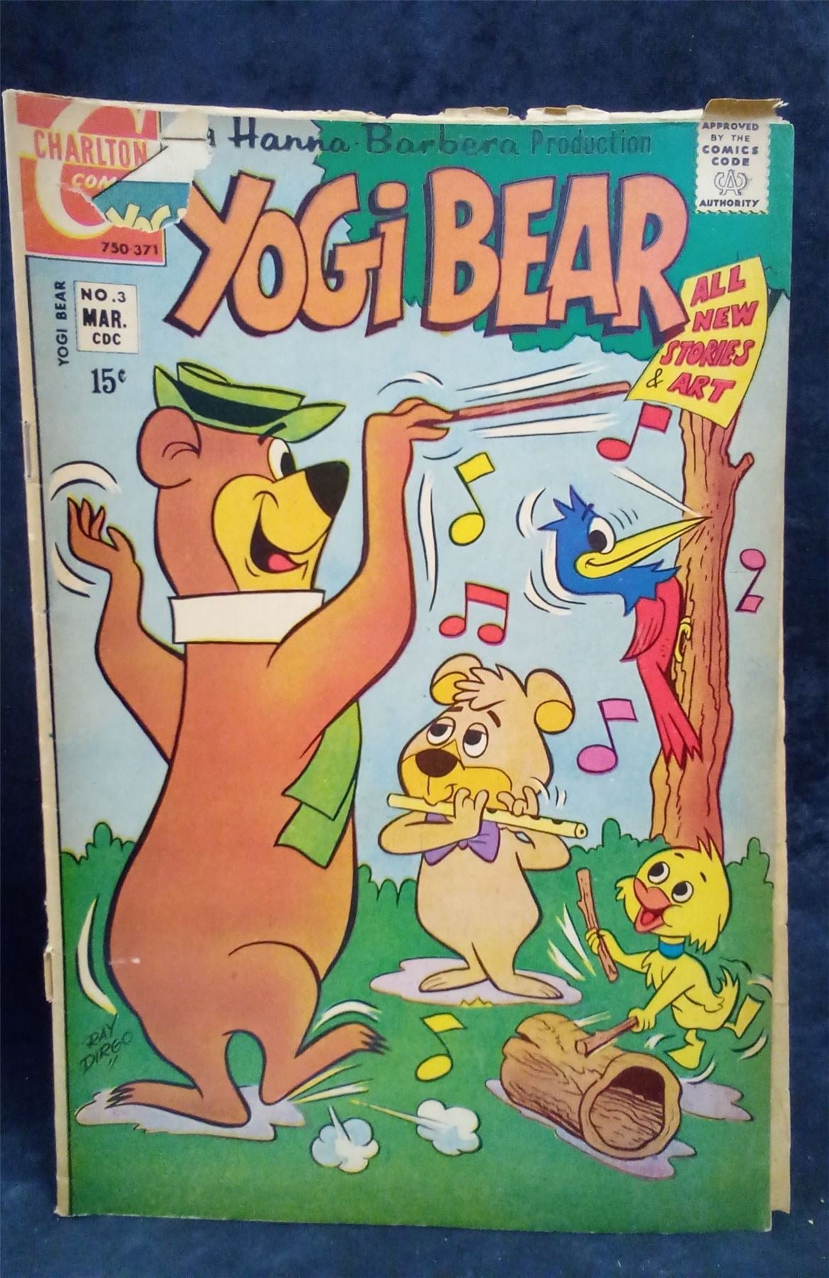 Yogi Bear #3 1971 Charlton Comic Book