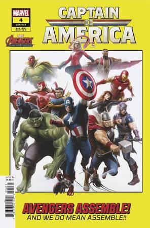 Captain America #4 Adi Granov Avengers 60th Var (Adi Granov Avengers 60th Var) Marvel Prh Comic Book 2023