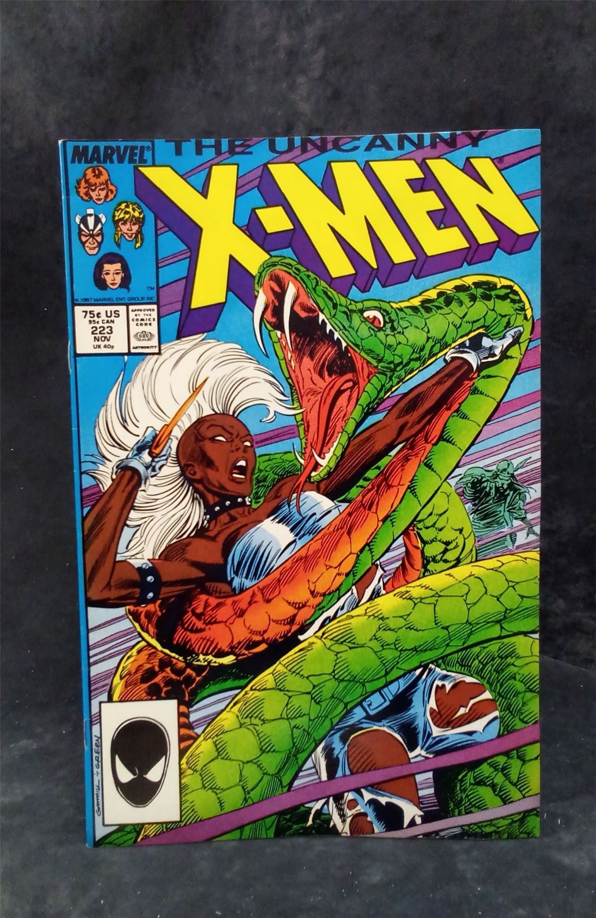 The Uncanny X-Men #223 1987 Marvel Comics Comic Book