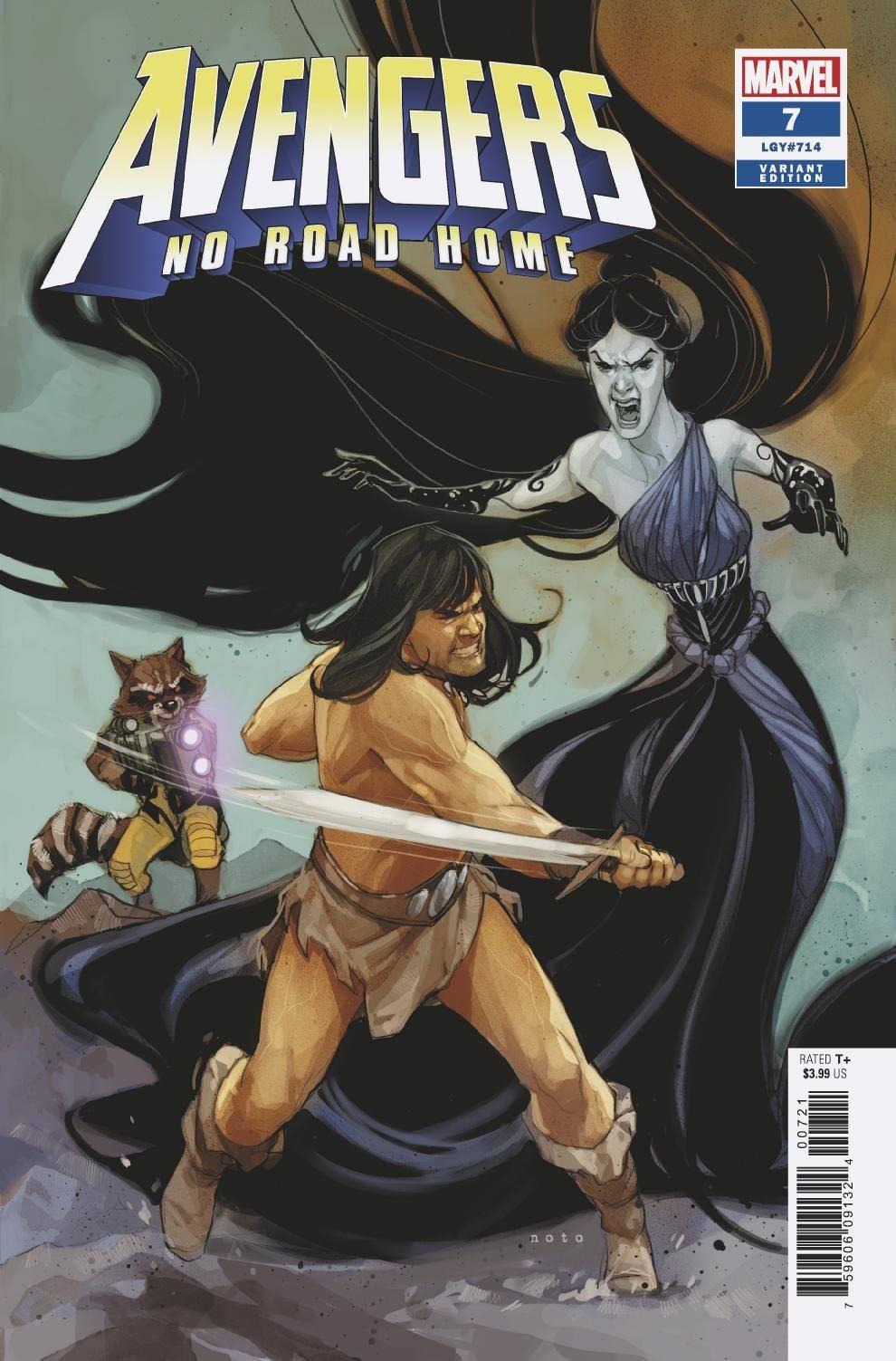 Avengers No Road Home #7 (Djurdjevic Connecting Var) Marvel Comics Comic Book