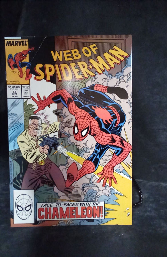 Web of Spider-Man #54 1989 Marvel Comics Comic Book