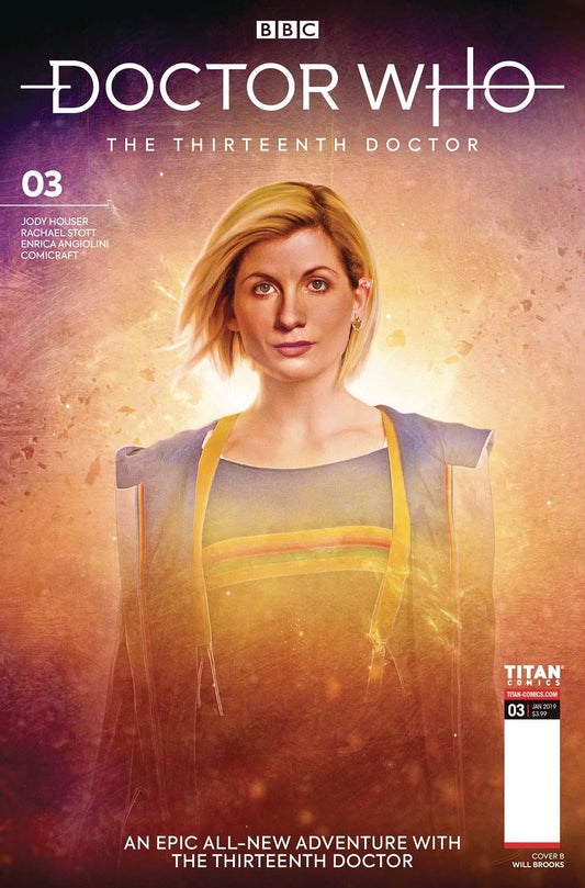 Doctor Who 13th #3 (Cvr B Brooks) Titan Comics Comic Book