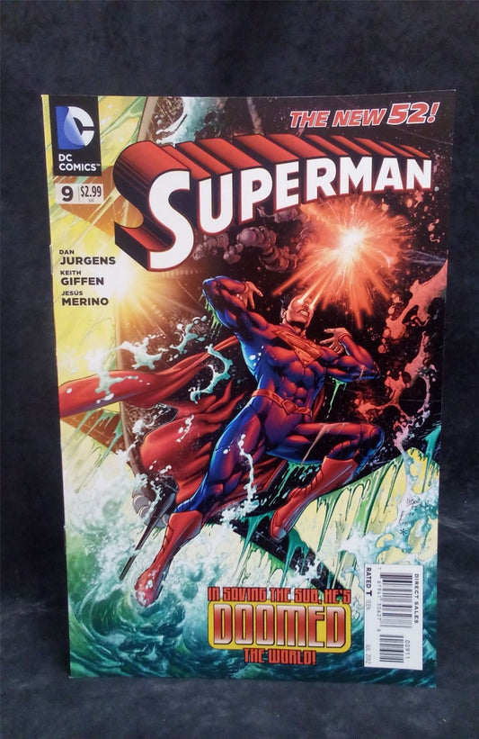 Superman #9 2012 DC Comics Comic Book
