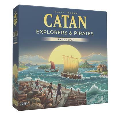 CATAN Explorers and Pirates Expansion By Catan Studio Board Game