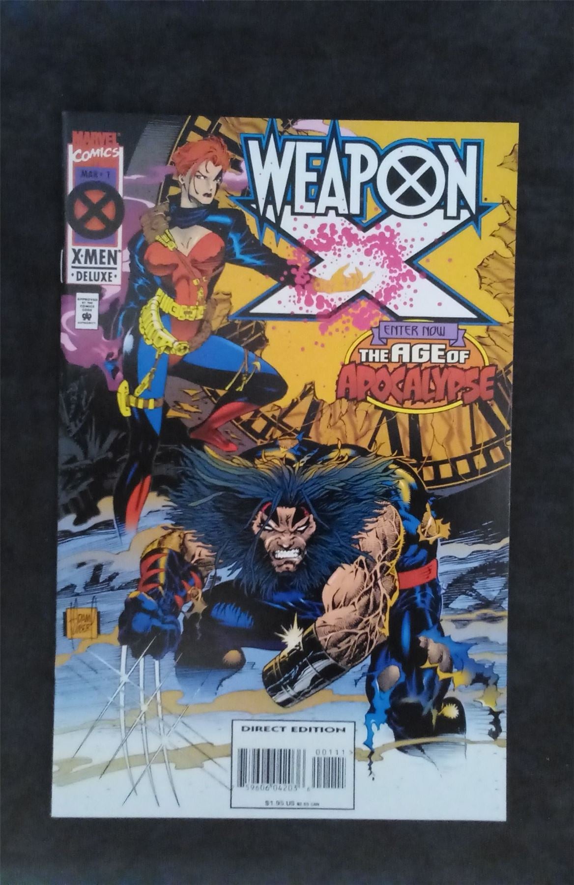 Weapon X #1 1995 marvel Comic Book