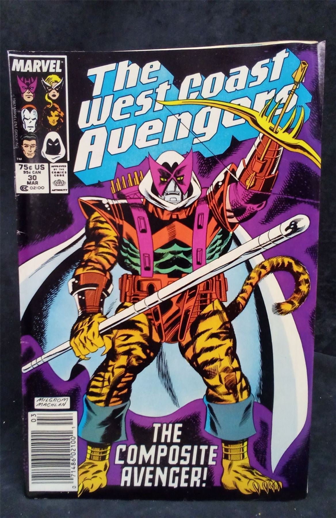 West Coast Avengers #30 1988 Marvel Comics Comic Book