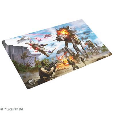 Star Wars Unlimited Game Mat Battle of Scarif By Gamegenic