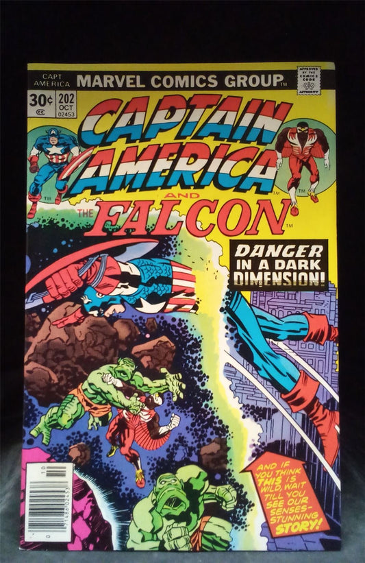 Captain America #202 British Variant 1976 Marvel Comics Comic Book