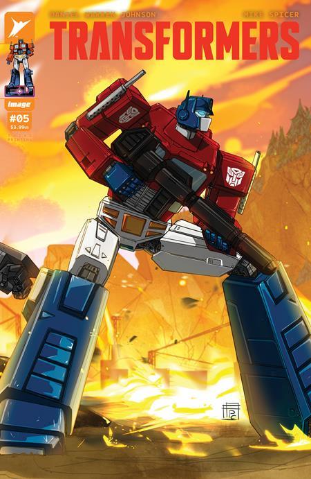 Transformers #5 Third Printing Image Comics Comic Book