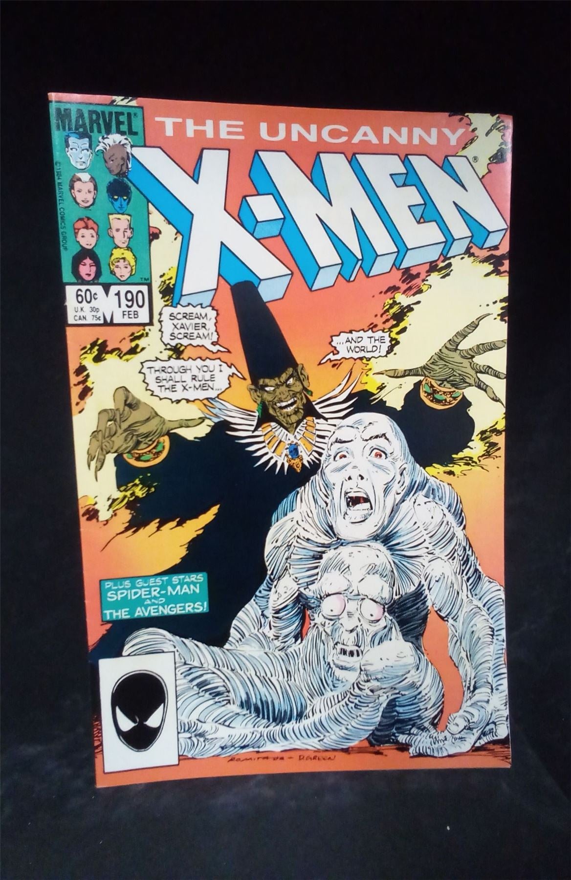 The Uncanny X-Men #190 1985 Marvel Comics Comic Book