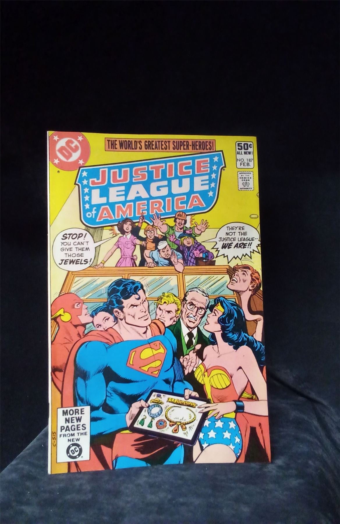 Justice League of America #187 1981 DC Comics Comic Book