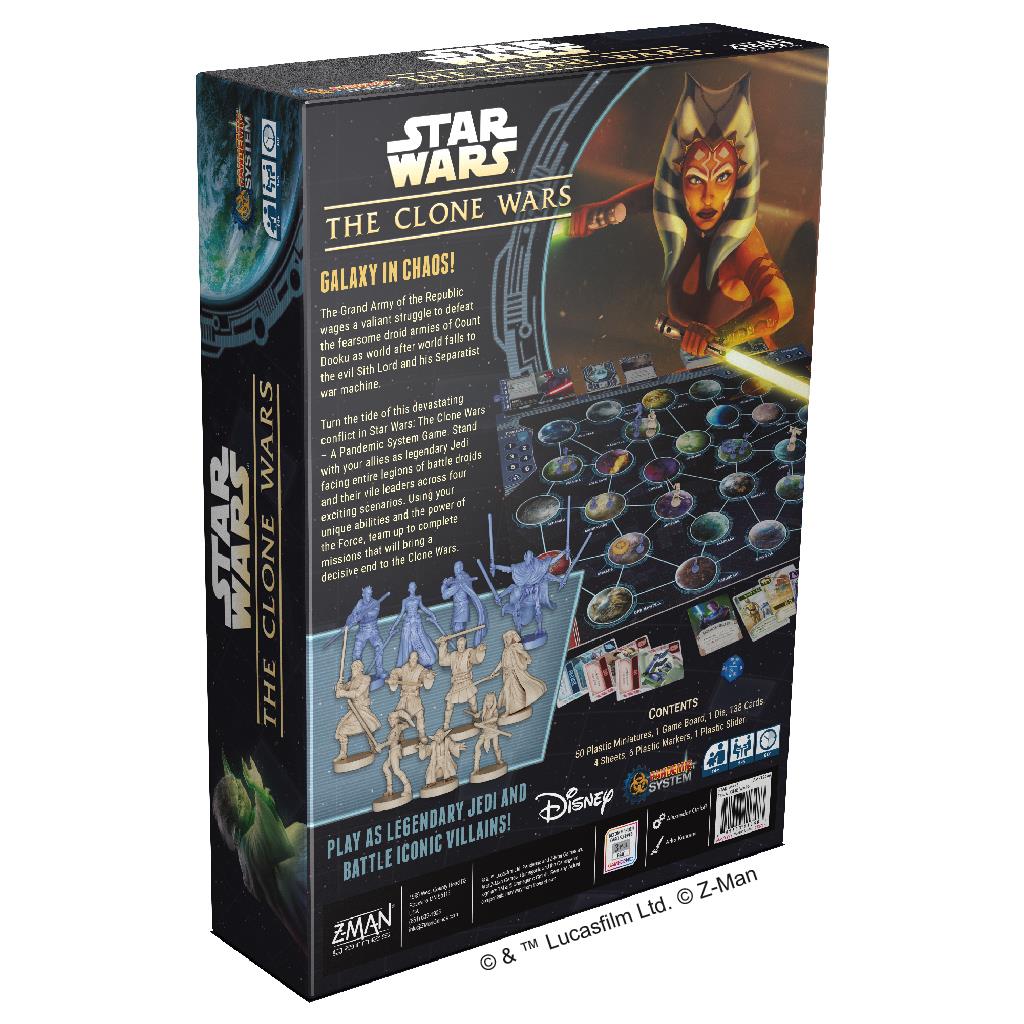 Star Wars The Clone Wars Pandemic SystemBoard Game by Z-Man Games