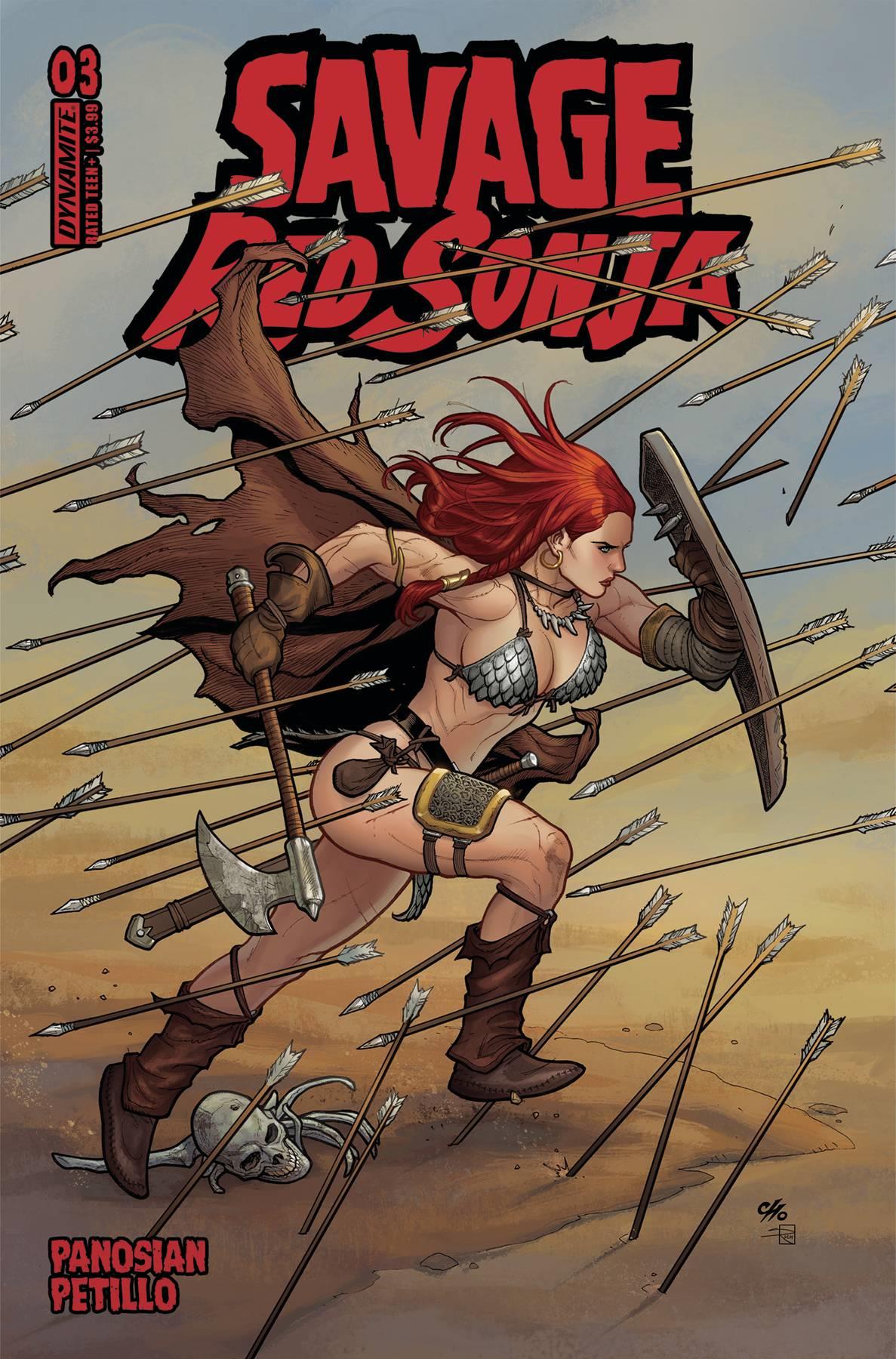 Savage Red Sonja #3 Cvr B Cho Dynamite Comic Book