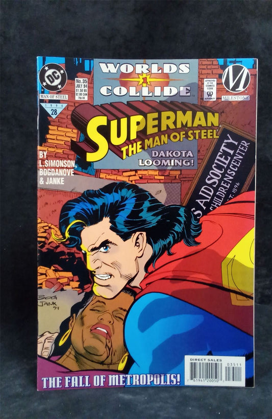Superman: The Man of Steel #35 1994 DC Comics Comic Book