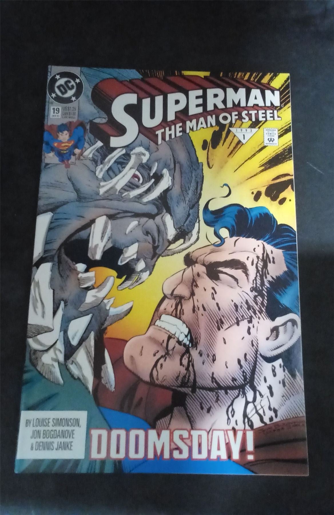 Superman: The Man of Steel #19 1993 dc-comics Comic Book