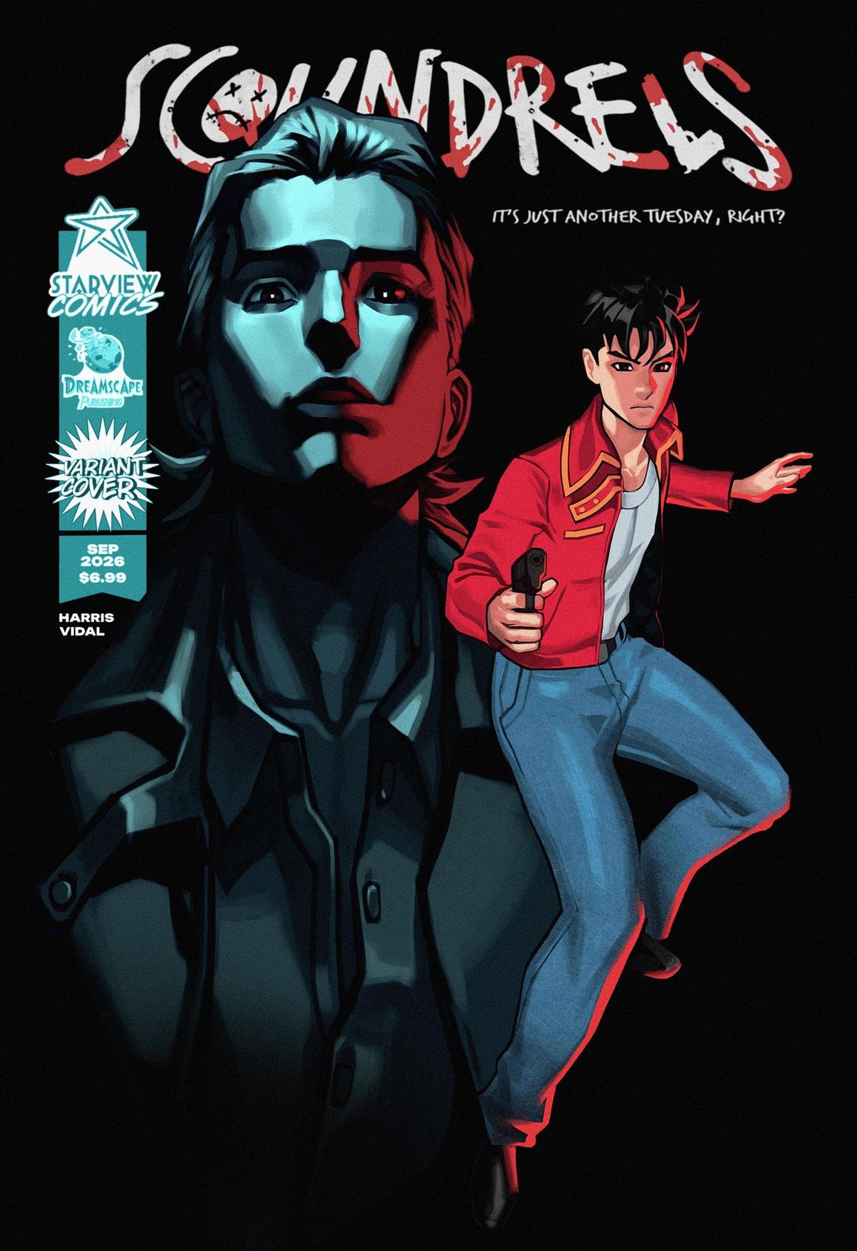 SCOUNDRELS #1 Cover D Dreamscape Publishing Comic Book