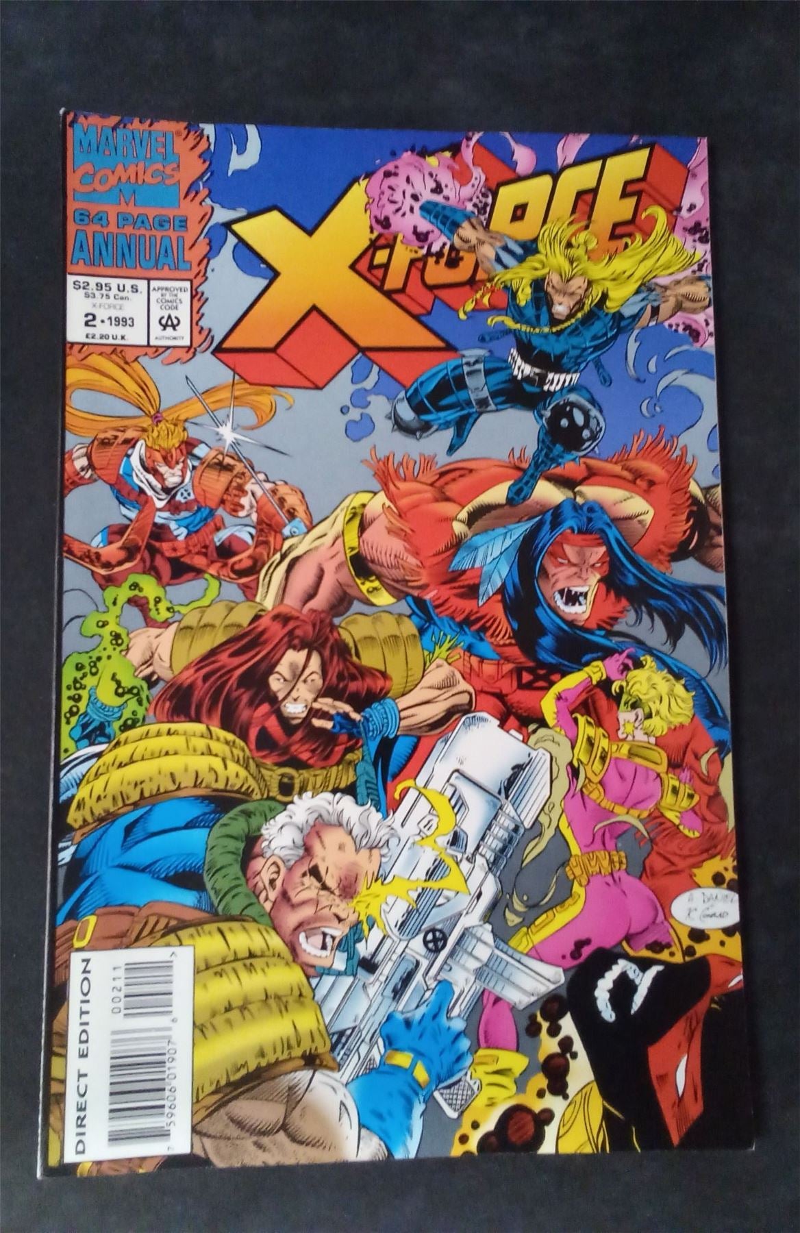 X-Force Annual #2 1993 marvel Comic Book