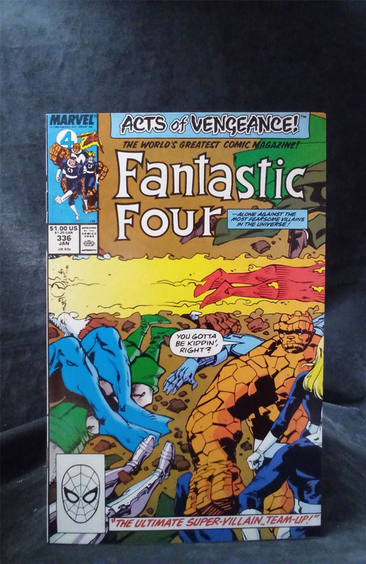 Fantastic Four #336 1990 Marvel Comics Comic Book