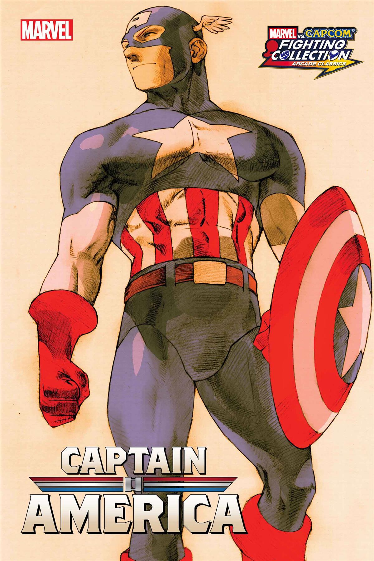 Captain America #16 Bengus Marvel Vs Capcom Var Bengus Marvel Vs Capcom Var Marvel Prh Comic Book 2024