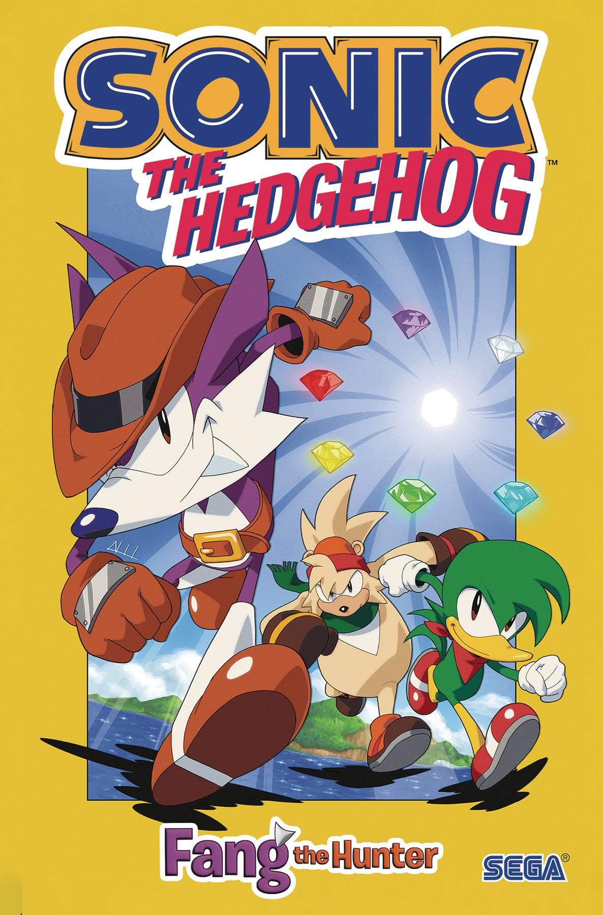 Sonic The Hedgehog Fang The Hunter Tp Idw Comic Book