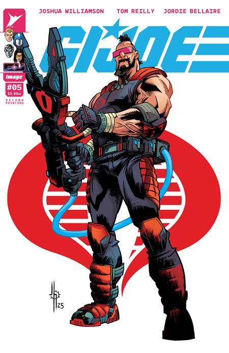 Gi Joe #5 2nd Ptg Cvr B Jason Howard Var Image Comics Comic Book