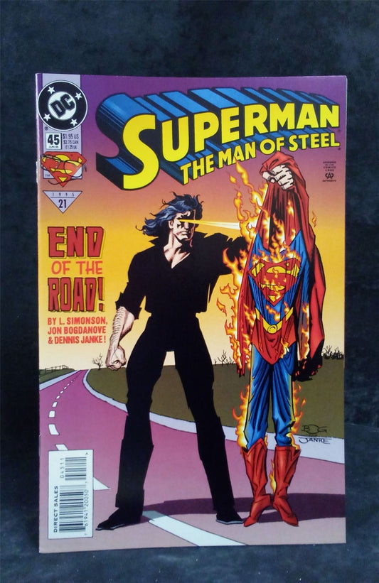 Superman: The Man of Steel #45 1995 DC Comics Comic Book