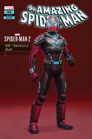 Amazing Spider-man #40 25th Century Suit Spider-man 2 Var Marvel Prh Comic Book