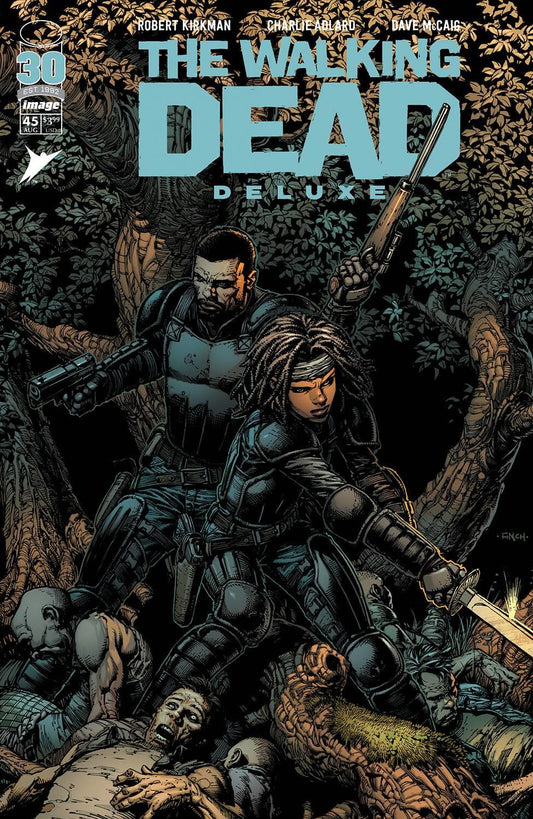 Walking Dead Dlx #45 Cvr A Finch & Mccaig (mr) Image Comics Comic Book