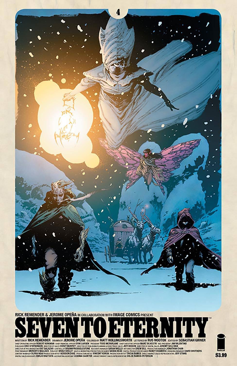 Seven To Eternity #4 Cvr A Opena & Hollingsworth (Cvr A Opena & Hollingsworth) Image Comics Comic Book